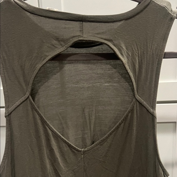 American Eagle Outfitters Olive Tank Top - Picture 4 of 5